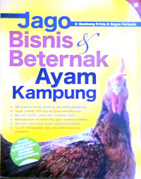 Image of JAGO BISNIS DAN BETERNAK AYAM KAMPUNG