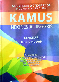 Image of KAMUS INDONESIA - INGGRIS
